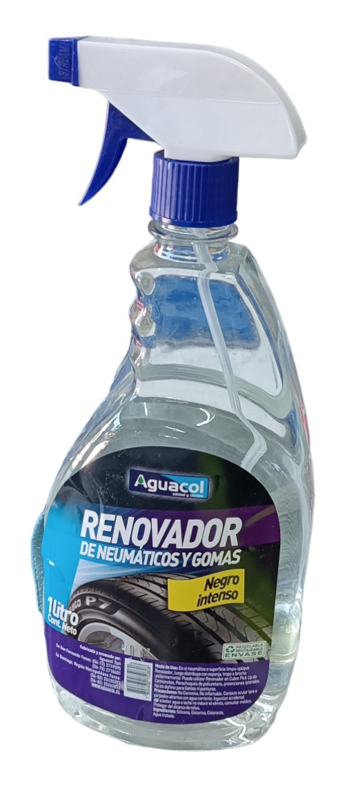 Renovador Con Gatillo Aguacol Transparente 1 Lt MV Electrorepuestos